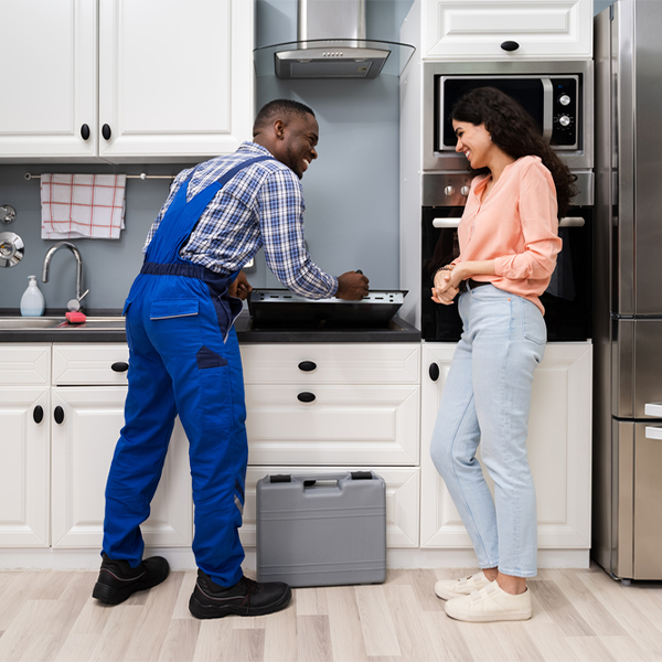 what kind of warranty do you offer on your cooktop repair services in Farmville North Carolina